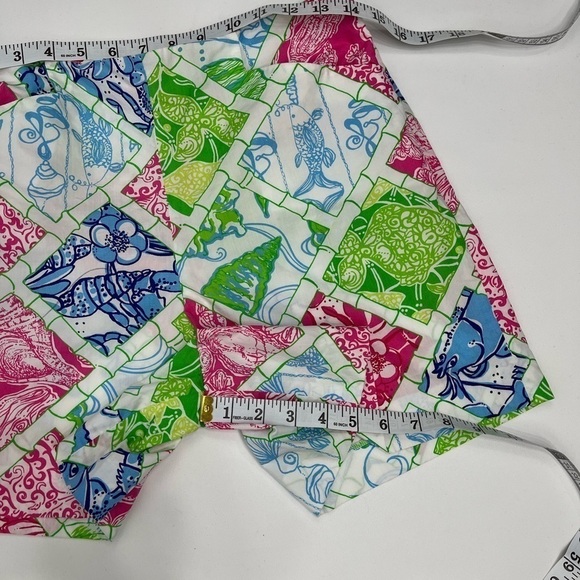 Lilly Pulitzer Callahan costal cotton shorts size 2 - Picture 4 of 10